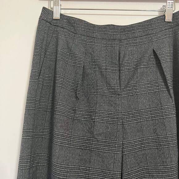 Halogen Plaid Straight Leg Pants in Grey | 2 - Picture 2 of 8